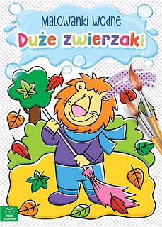 Malowanki wodne. Duże zwierzaki