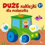 Duże naklejki dla maluszka - traktor 3+