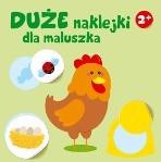 Duże naklejki dla maluszka - kurka 2+