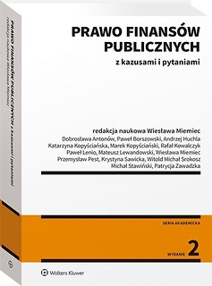 Prawo finans&oacute;w publicznych z kazusami i pytaniami