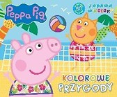 Świnka Peppa. Zabawa w kolory. Kolorowe przygody