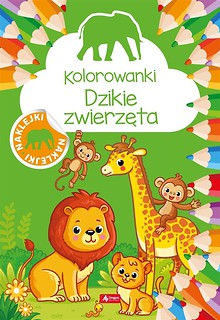 Kolorowanki. Dzikie zwierzęta