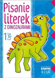 Pisanie literek z dinozaurami cz.1