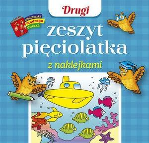 Drugi zeszyt pięciolatka z naklejkami