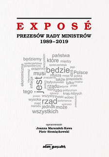 Expose Prezes&oacute;w Rady Ministr&oacute;w 1989-2019