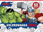 Kolorowanka fana. Marvel Avengers