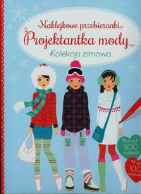 Naklejkowe przebieranki Projektantka mody Kolekcja zimowa