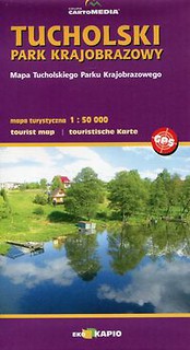 Tucholski Park Krajobrazowy Mapa turystyczna 1:50 000