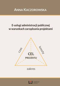 E-usługi administracji publicznej w warunkach zarządzania projektami