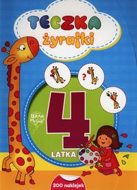 Teczka Żyrafki 4 latka